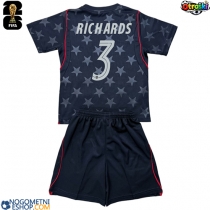 Otroški Nogometni dresi Združene države Chris Richards #3 Gostujoči SP 2026 Kratek Rokav (+ Kratke hlače)